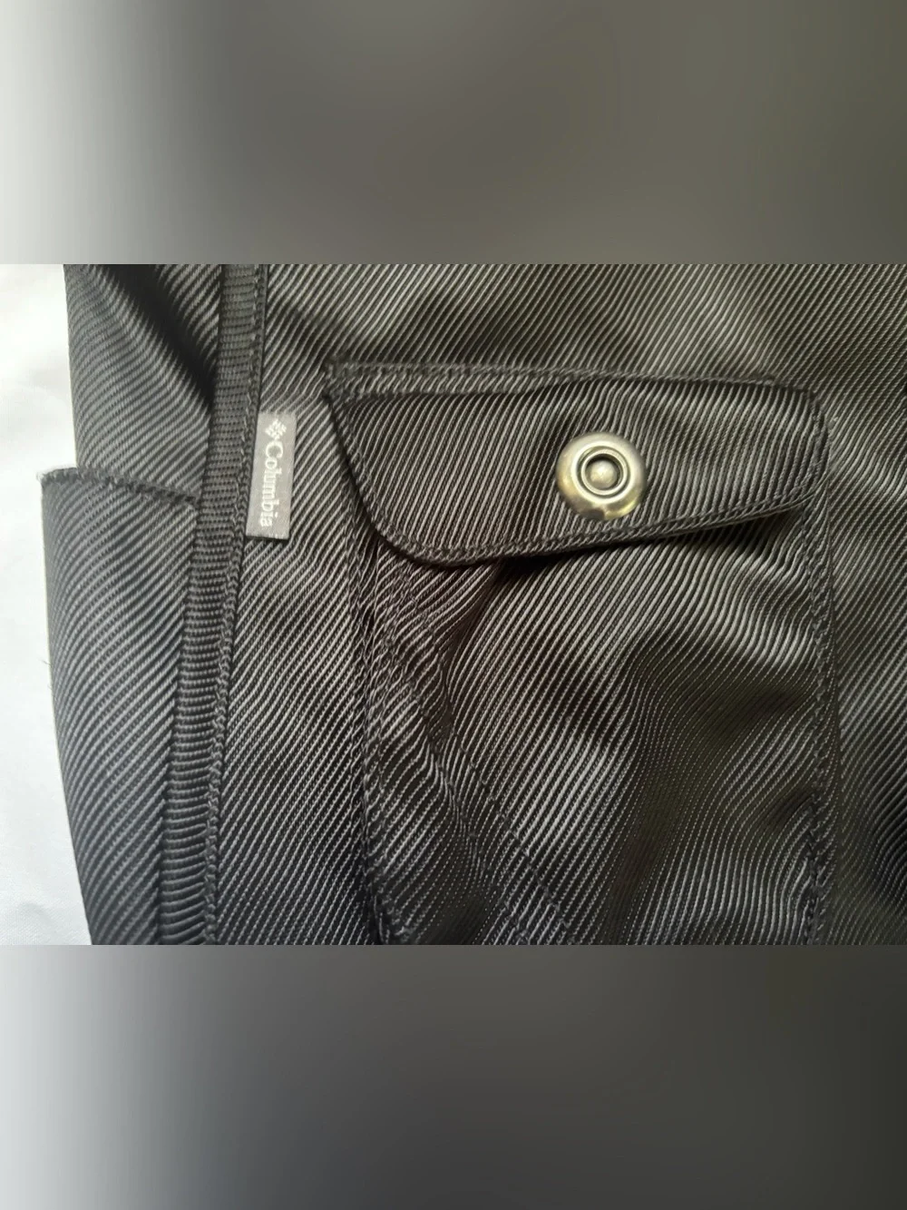 Columbia Multi Purpose Shoulder Bag in Black/Grey Sz OS